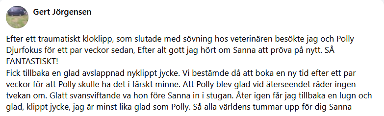 H�r skulle det ha synts en recension men n�got gick snett