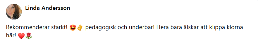 H�r skulle det ha synts en recension men n�got gick snett