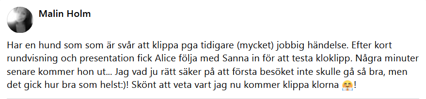 H�r skulle det ha synts en recension men n�got gick snett